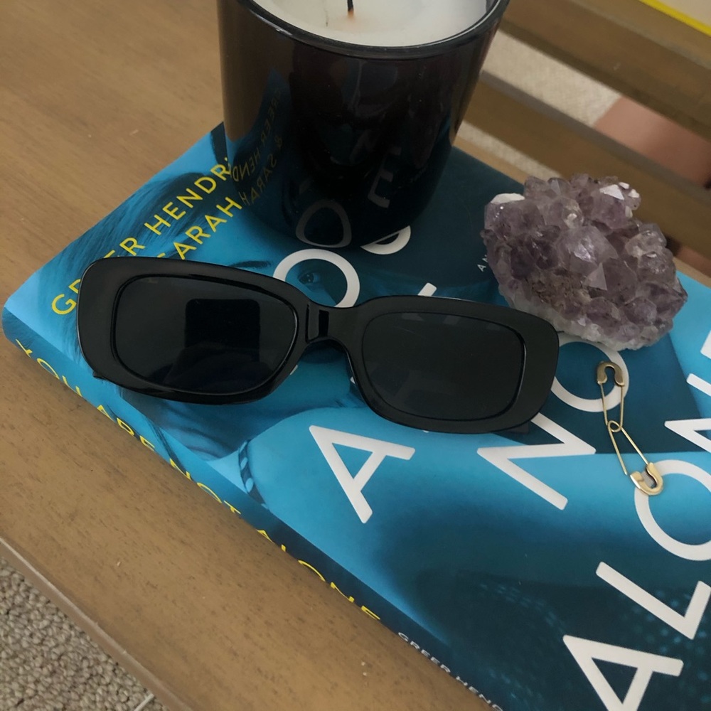 Black sunglasses